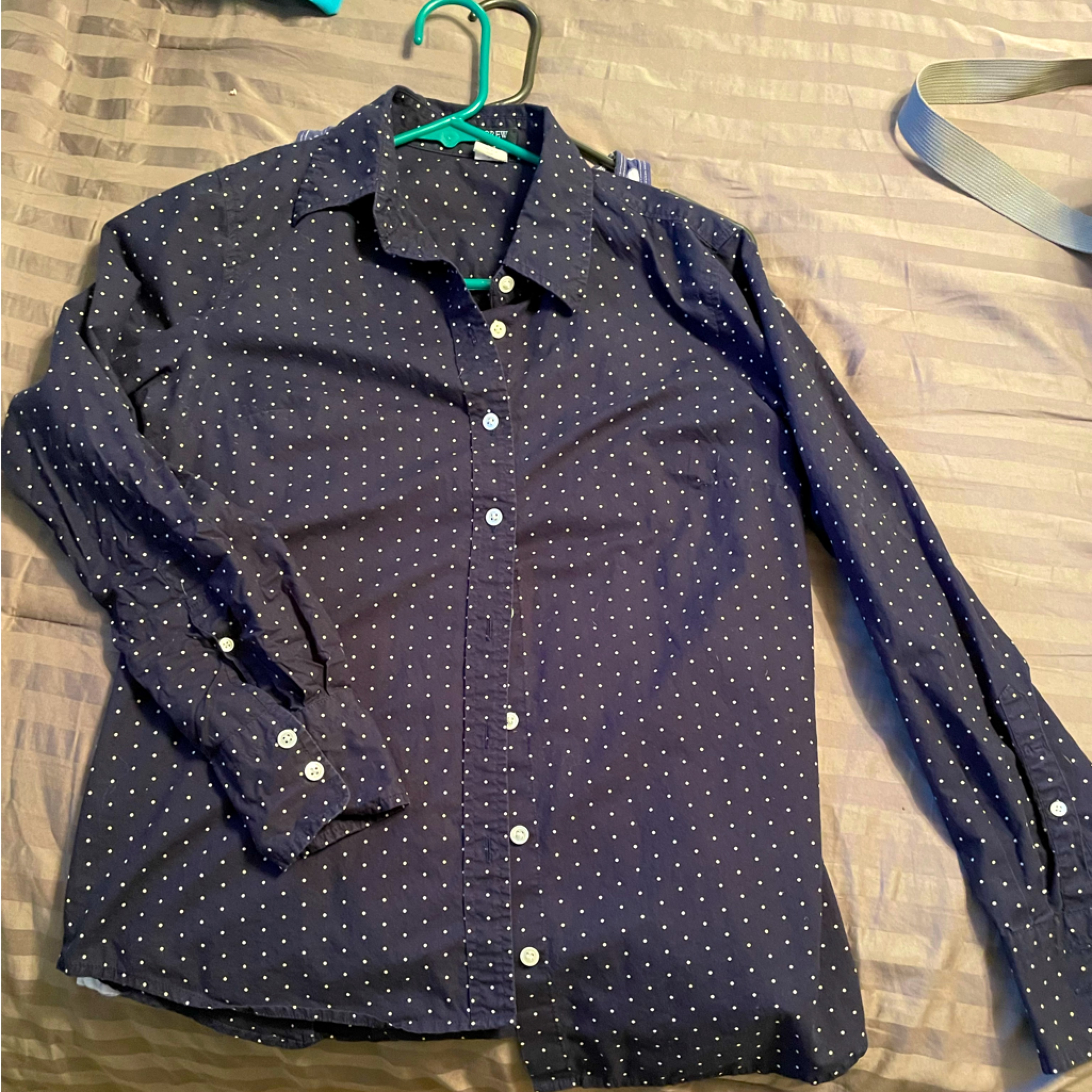 J-Crew Button Down Blouse.